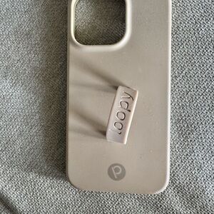 Loopy Case Tan Minimalist Smartphone Case with Camera Cutout